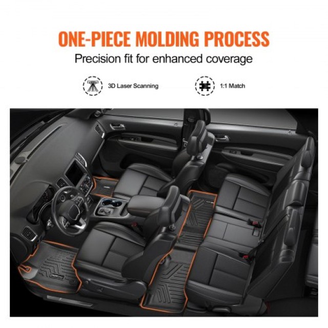 VEVOR  Πατάκια Αυτοκινήτου Dodge Durango/Jeep Grand Cherokee 2016-2024  SUVDBDDQDURAQXSVRV0