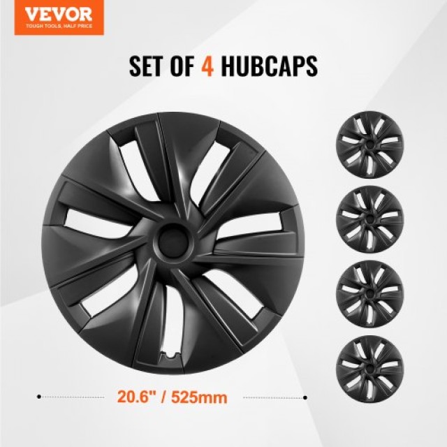 VEVOR  Κάλυμμα Ζάντας 19 για Model Y 2020-2023 με Οπή Βαλβίδας  QFGLGGZYKQFGH9ABDV0