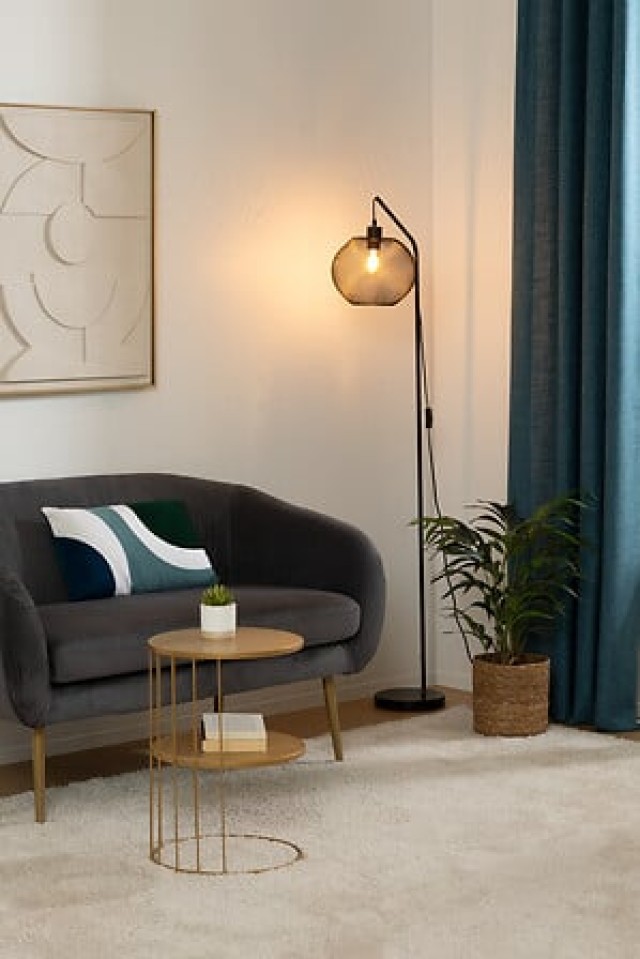 Φωτιστικό Δαπέδου Αψίδα EMIE 157 cm - Μαύρο  173259 Atmosphera