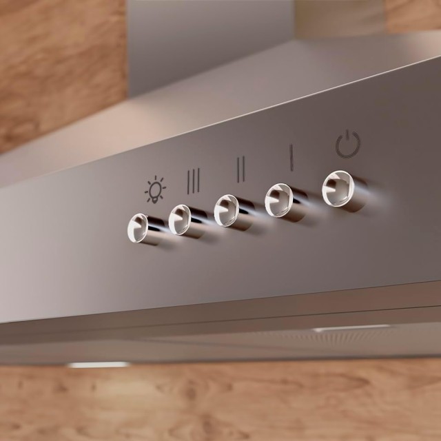 Απορροφητήρας Καμινάδα 90cm Bolero 165 W Inox CEC-02844 Cecotec