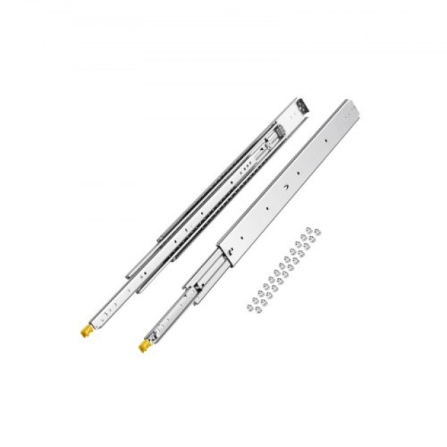 VEVOR Συρόμενοι Οδηγοί Συρταριών Soft-Close Ball Bearing Full Extension ZXCTHG500B36BL9BWV0