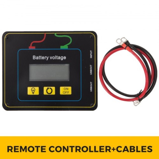 VEVOR 5000W 24V 230V Καθαρός Ημιτονοειδής Μετατροπέας Ρεύματος 1000...