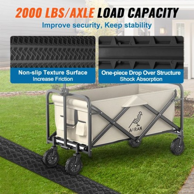 VEVOR Καλυπτήρας Καλωδίων 2 Τεμ, 2,000 lbs, Βαρέως Τύπου για Εσωτερικούς/Εξωτερικούς Χώρους  XKCDLBHQRSXXJQKDQV0