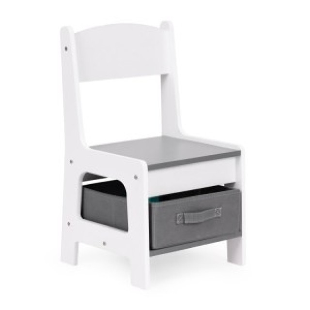 ECOTOYS Σετ παιδικών επίπλων τραπεζάκι + 2 καρέκλες πίνακας κιμωλία...