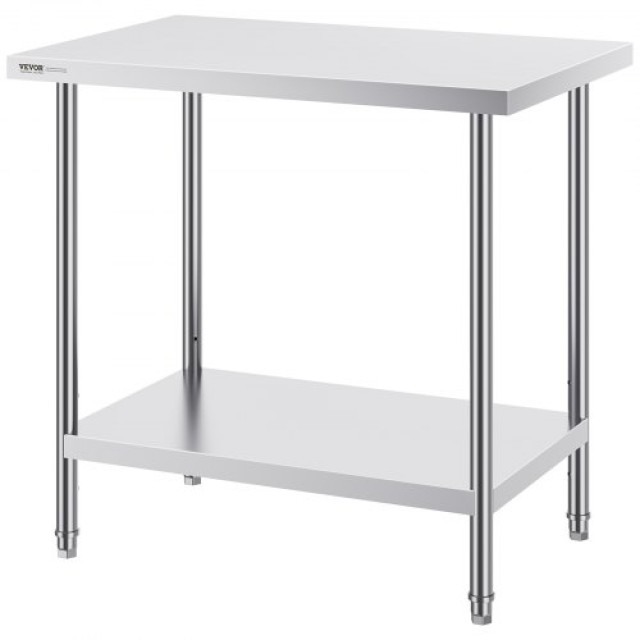 Επαγγελματικός Πάγκος Εργασίας VEVOR 24x36x34in από Ανοξείδωτο Ατσά...