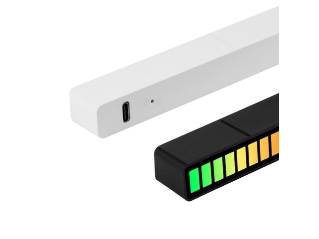 Φωτιστικό USB LED RGB με Απόκριση στον Ήχο και Μπαταρία 59074513414...