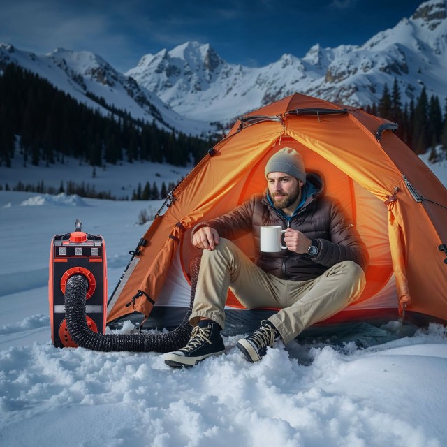 VEVOR Φορητός Καλοριφέρ Πετρελαίου 8KW με Έλεγχο μέσω Εφαρμογής & Τ... VEVOR Φορητός Καλοριφέρ Πετρελαίου 8KW με Έλεγχο μέσω Εφαρμογής & Τ...