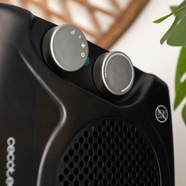 CECOTEC  Θερμοανεμιστήρας ReadyWarm 2000 Max Dual Black με 2000 W και 3 λειτουργίες  CEC-08251