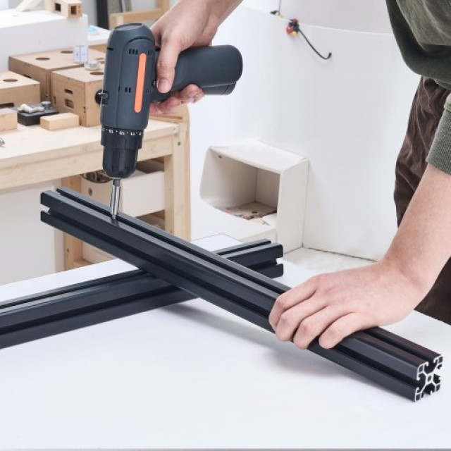 VEVOR 4PCS 1000mm T Slot 4040 Aluminum Extrusion Anodized Rail 4040OBLXCDG4J3XBI001V0