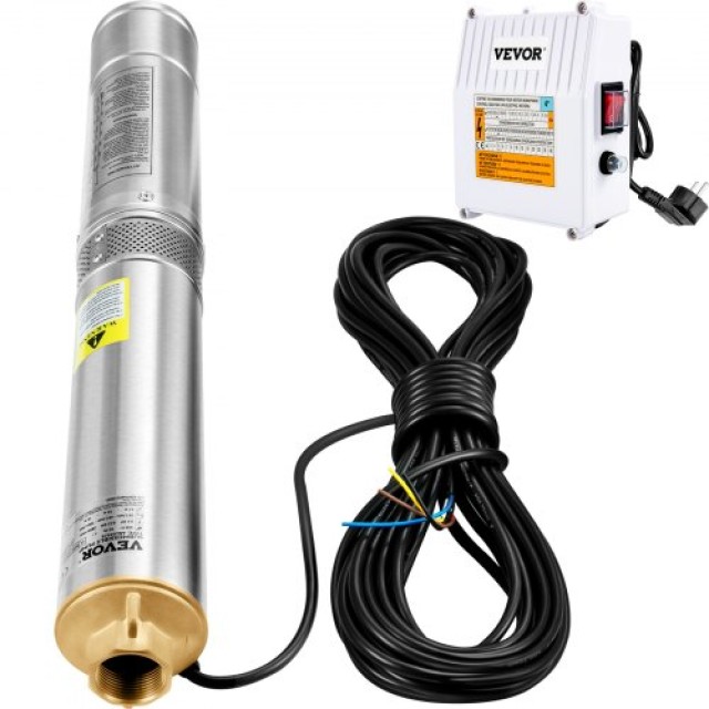 Υποβρύχια Αντλία VEVOR 1100W, 230V, 190L/min, 57m, 20m Καλώδιο, Ανοξείδωτη, IP68  SJQSBWZQDHOC1UYDZV2