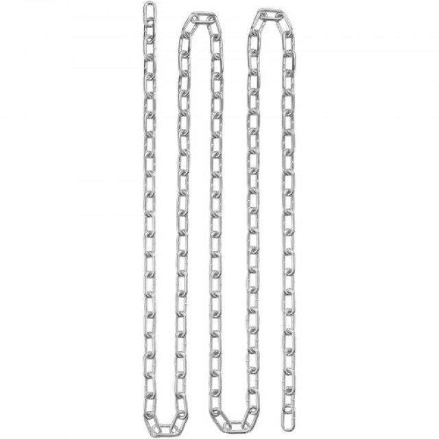 VEVOR  Αλυσίδα Χάλυβα Ψευδαργύρου 1/4 x 100 1540 lbs GLDXLT6MMX30.5M01V0