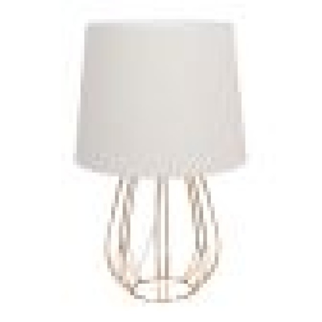 Ostaria Λάμπα Μεταλλική LucioLes Μπεζ- Χρυσή H41cm -37536