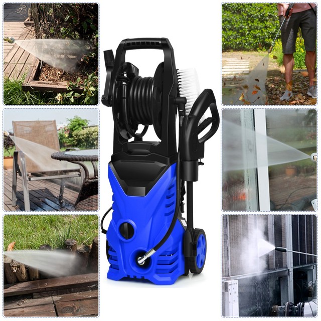 Costway  Ισχυρό Πλυστικό Μηχάνημα Υψηλής Πίεσης 2030 PSI με Ρυθμιζό...