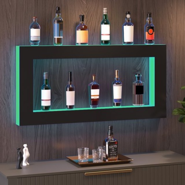 Ράφι Μπουκαλιών LED VEVOR 48 με Έλεγχο RF & Εφαρμογής  KZXBGLED248RFXCBHV2