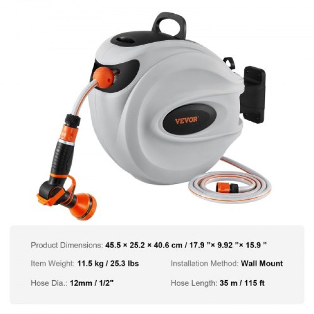 VEVOR Αναδιπλούμενος Μηχανισμός Λάστιχου 115x1/2 180° Τοίχου  KSSJGQKZSH35MRQPNV0