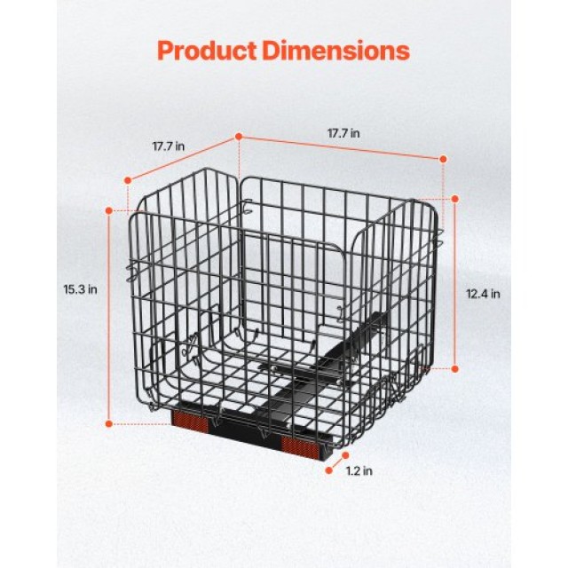 VEVOR Πτυσσόμενο Καλάθι 1-ίντσας για Scooter Pride Mobility CKHXJSS... VEVOR Πτυσσόμενο Καλάθι 1-ίντσας για Scooter Pride Mobility CKHXJSS...