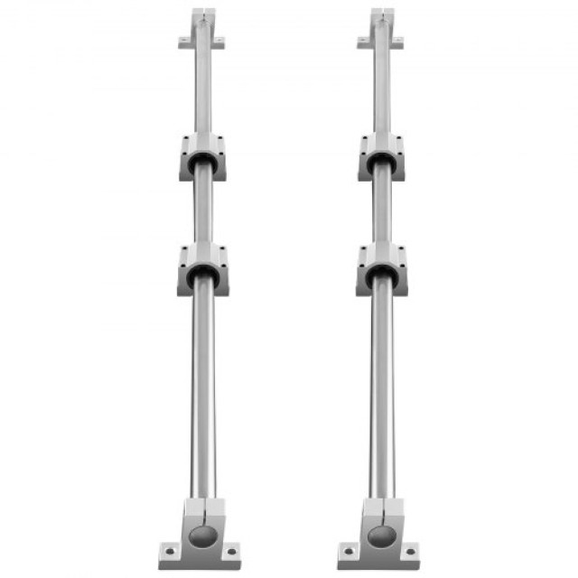 VEVOR  Σετ Οδηγών Γραμμής SFC16 1000mm, 2 Οδηγοί 1000mm, 4 Μπλοκ SC16, 4 Υποστηρίγματα, Κιτ για CNC Έργα DIY ZXH16MM1000MMWXUNV0