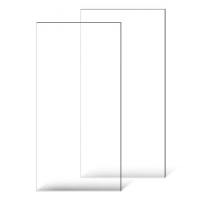 VEVOR Διπλό Πακέτο Ακρυλικών Φύλλων Plexiglass 24x48 ιντσών, Πάχος 1/8 ιντσών YJBL2448INCH0QWWWV0