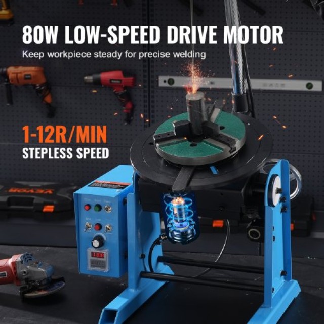 VEVOR Περιστροφικός Συγκολλητικός Θέσης 30KG 0-90° 1-12RPM  HJBWJX30KG80ONXXLV2