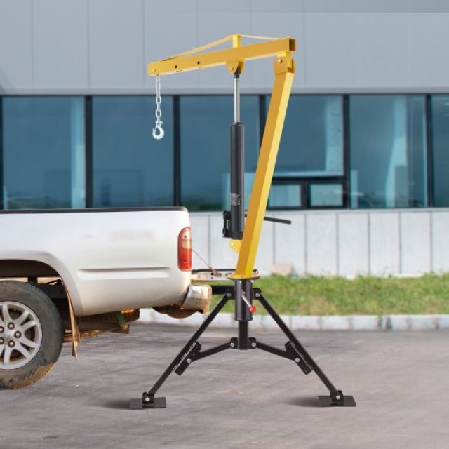VEVOR  Υδραυλικός Γερανός Φορτηγού, 1000 lbs, 360° Περιστροφή, Σύνδεση με Ρυμούλκα, Τρεις Ικανότητες Ανύψωσης: 500 lbs, 750 lbs & 1000 lbs YYCZDJ1000LBSSO12V0