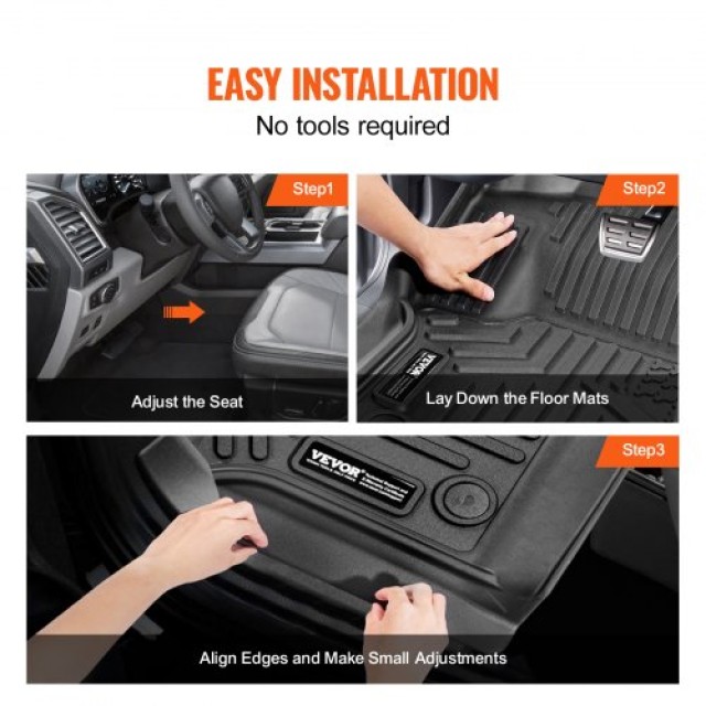 VEVOR  Σετ Πατάκια Αυτοκινήτου για Ford F-250/F-350/F-450 2017-2022...