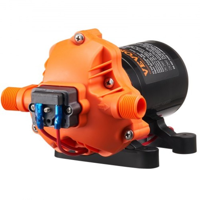 VEVOR  Αντλία Διαφράγματος 12V 1.8GPM 6.81 L/min 3-Θάλαμος με Διακό...