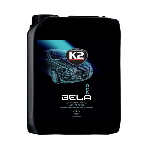 K2 BELA PRO 5L  Ενεργός Αφρός Καθαρισμού Αυτοκινήτου  SUNSET FRESH D0115