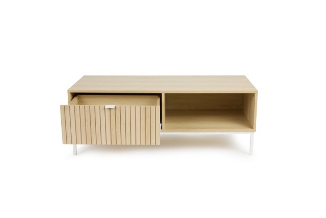 Έπιπλο Τηλεόρασης Sorrento 110,5 x 40 x 50 cm  Ανοιχτό Καφέ 8720604886535  Lifa-Living