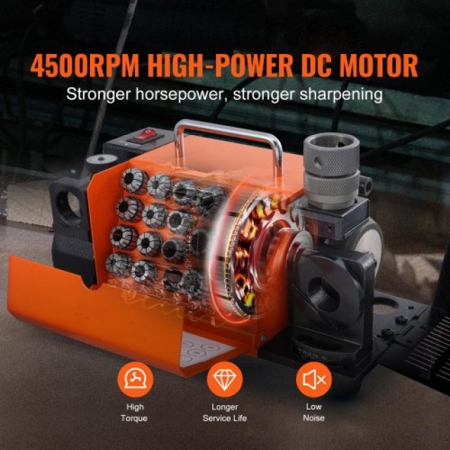 VEVOR  Ακονιστής Τρυπανιών MR-20G 3-20mm με 18 Κολέτες ZTYMJ402833CWZH1HV2