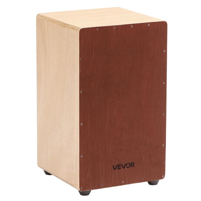 VEVOR Μεγάλο Κουτί Cajon από Ξύλο Σημύδας με Χορδές Σναρ. MXGJDKJGX...