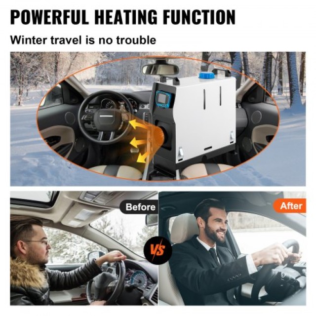 VEVOR Θερμαντήρας Ντίζελ 8KW, 12V, για Αυτοκίνητα & Σκάφη  ZCJRQ8KWHYJKGGYB1V0