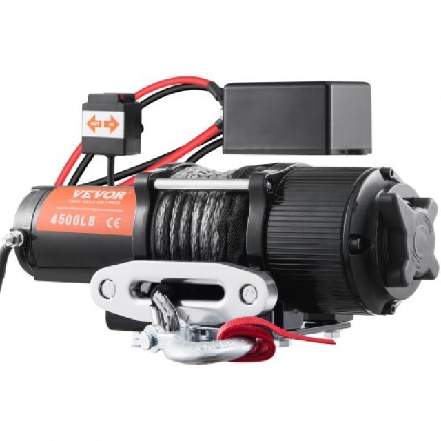 Ηλεκτρικό Βίντσι VEVOR 12V 4500 lb με Ασύρματο Χειριστήριο για ATV/UTV  HCSJPHCSYCYCA93Y0V9