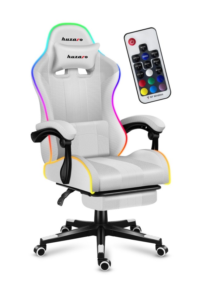 Huzaro Καρέκλα Γραφείου Gaming 70 x 70 x 126 εκ. Force 4.7 White RG...