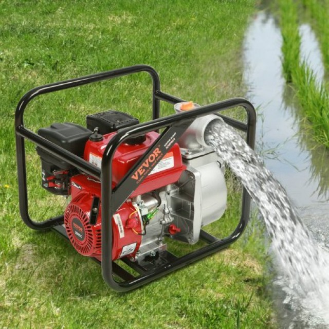 Αντλία Νερού Βενζίνης VEVOR 3, 7HP, 265 GPM, 4-Χρονη, Υψηλής Πίεσης, Φορητή, EPA Certified  RYFDJSBYCYC377WQQV0