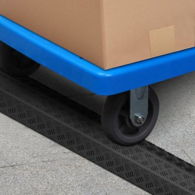 VEVOR Καλυπτήρας Καλωδίων 2 Τεμ, 2,000 lbs, Βαρέως Τύπου για Εσωτερ...