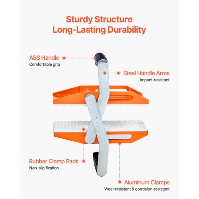 VEVOR Διπλή Λαβή για Μεταφορά Πάνελ Γρανίτη 660 lbs JSSTSK660LBSAAF...