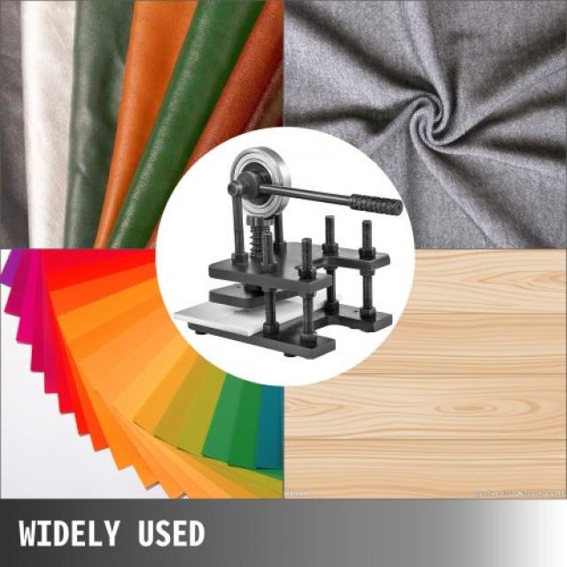 Μηχανή Κοπής Δέρματος VEVOR 180x120mm Χειροκίνητη Πρέσα για Δέρμα και Υλικά  PGYHJSD18X12CM001V0