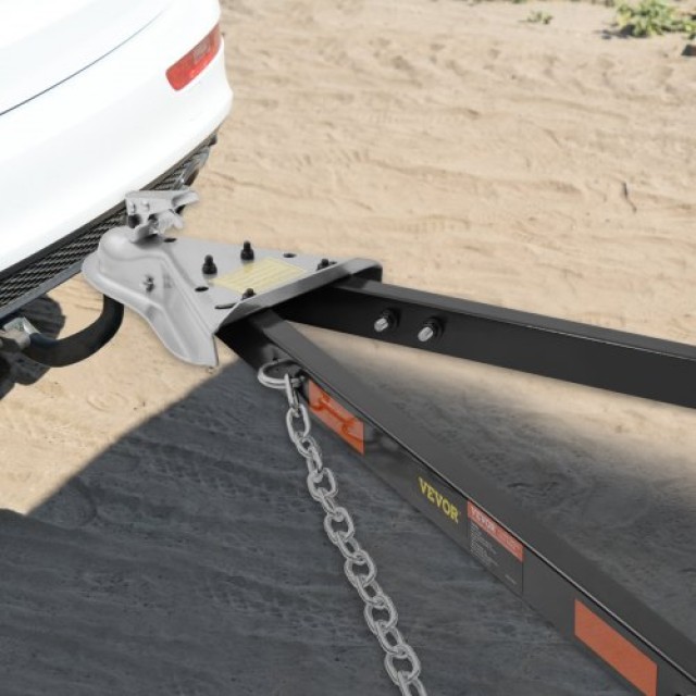 VEVOR  Ρυμουλκούμενη Μπάρα 5500 lbs με Αλυσίδες, Βαφή Σκόνης, Συμβατή με 2 Σφαιρικό Κοτσαδόρο, 39.4 Άνοιγμα, για RV, Αυτοκίνητο, Τρέιλερ, Φορτηγό OHQLJB5500IB0C9B0V0