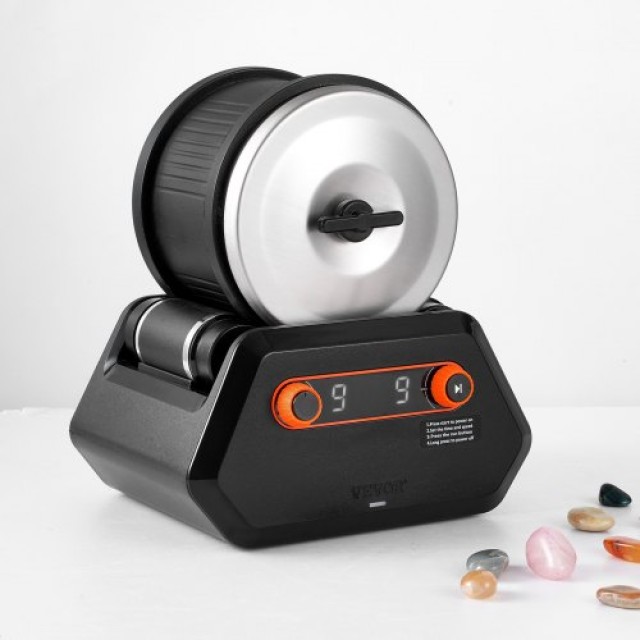 VEVOR  Κιτ Λείανσης Βράχων 4 lbs, 9 Ταχύτητες, 9 Ημέρες, με Λειαντι...