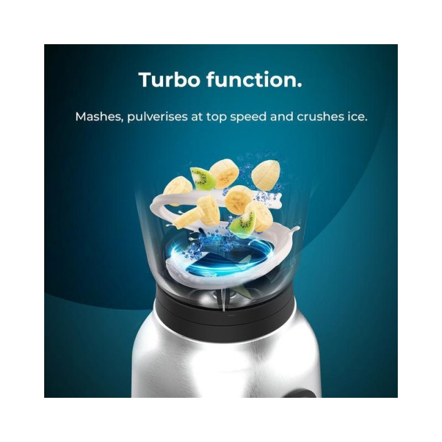 Μπλέντερ 1.5 Lt Cecotec Power Black Titanium 1800MAX Blend It CEC-0...