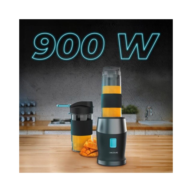Μπλέντερ για Smoothies με 2 Ποτήρια 900 W Cecotec Power Titanium 90...