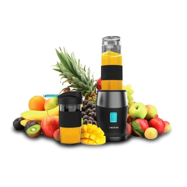 Μπλέντερ για Smoothies με 2 Ποτήρια 900 W Cecotec Power Titanium 90...