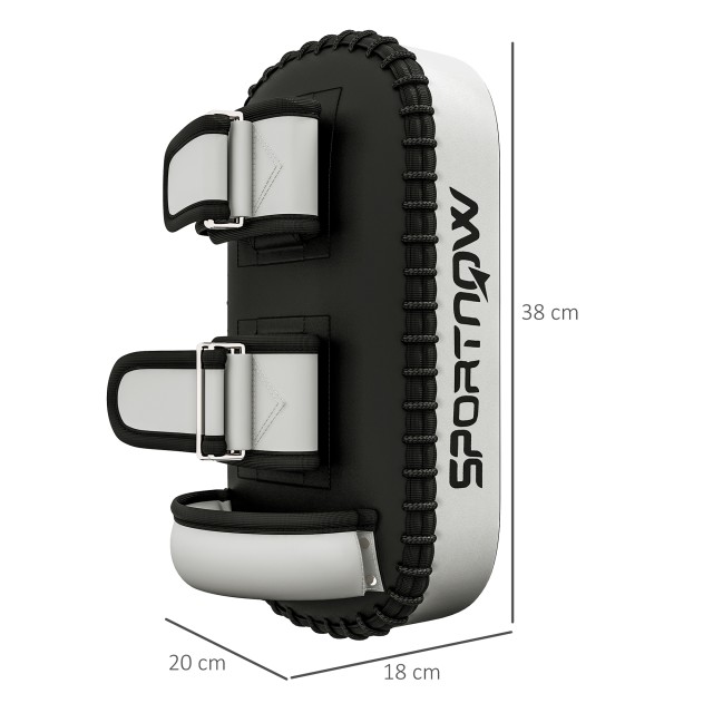 SPORTNOW Padded Boxing and Muay Thai Punch for Arm, σε PU και EPE, 38x20x18 cm, Μαύρο A91-312V00BK