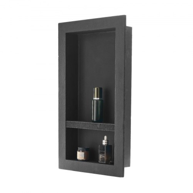 VEVOR Εντοιχισμένο Ράφι Μπάνιου 40.6 x 71.1 x 10.2 cm SLLYBK2C16IN1...
