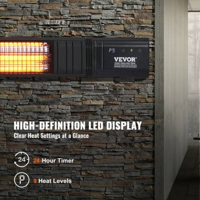 Θερμάστρα Υπέρυθρης Ακτινοβολίας 3000W με Τηλεχειριστήριο  HWXJRQ3K...