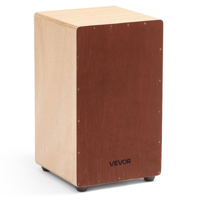 VEVOR Μεγάλο Κουτί Cajon από Ξύλο Σημύδας με Χορδές Σναρ. MXGJDKJGX...