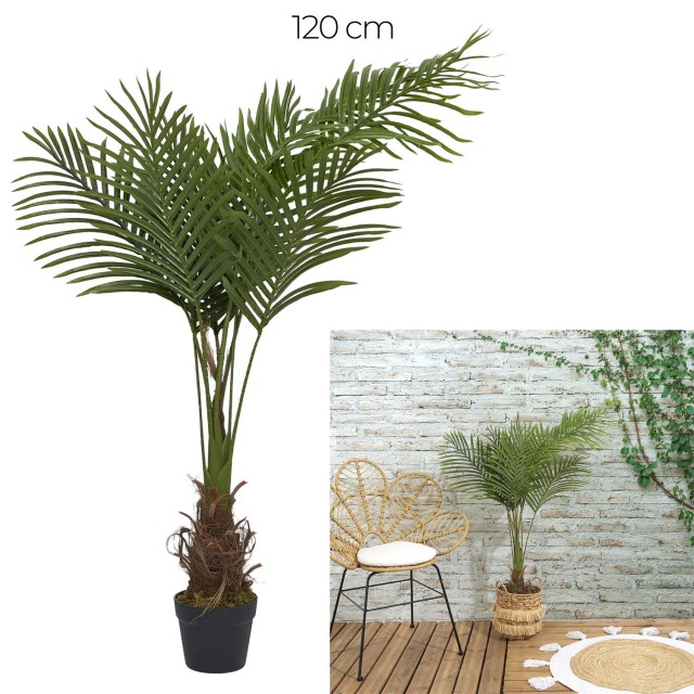 Τεχνητό Φυτό Φοίνικας 120 cm HD0452 Home Deco Factory