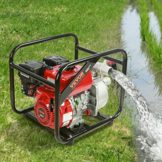 VEVOR Βενζινοκίνητη Αντλία Νερού 2 7HP 4-Χρονών RYFDJSBYCYC27O63FV0