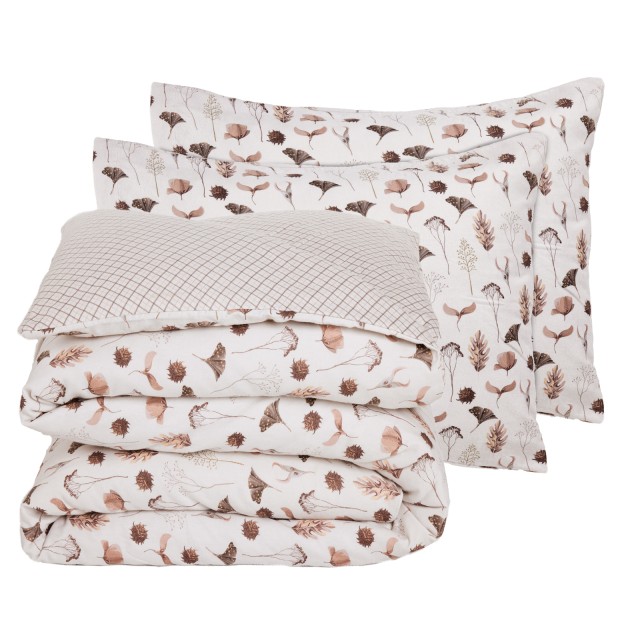 DAS HOME Σετ 4τμχ Σεντόνια Υπέρδιπλα 230x260εκ. Καφέ, Beige-brown ... DAS HOME Σετ 4τμχ Σεντόνια Υπέρδιπλα 230x260εκ. Καφέ, Beige-brown ...