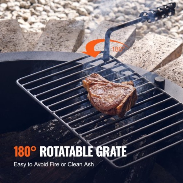 Δακτύλιος Πυράς VEVOR 40 με BBQ για Κάμπινγκ  DKJHH36INCH1VUWF9V0